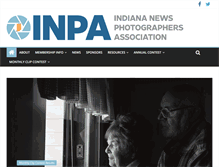 Tablet Screenshot of indiananewsphotographers.org